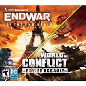 JC Tom Clancy End of War & World in Conflict - PC DVD ROM