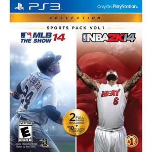 PlayStation Sports Pack Vol. 1 MLB 14 The Show / NBA2K14 PlayStation 3