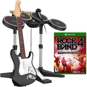 Xbox One Rock Band 4 Band-in-a-Box Software Bundle
